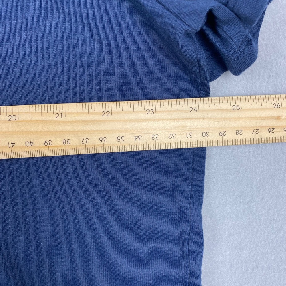 Marine Layer Mens XL Navy Blue Supima Cotton Tencel T-Shirt 19430 Made in USA - Picture 8 of 9
